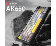 Ajazz AK650 Dream Weaver Switch Black Gray Yellow RGB z ekanem - 1536355 - zdjęcie 7